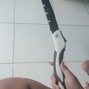 ALLEFIX Gergaji Lipat Portabel 180-300MM dengan Pegangan Silikon Anti Selip - 6674