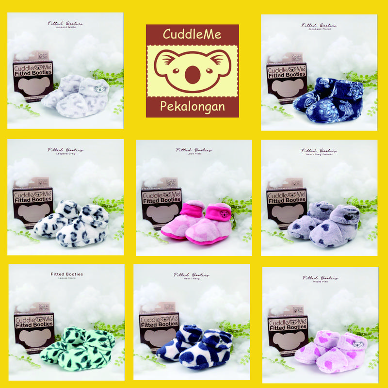 Cuddleme Fitted Baby Booties | Sepatu Bayi | Kaos Kaki Bayi 2