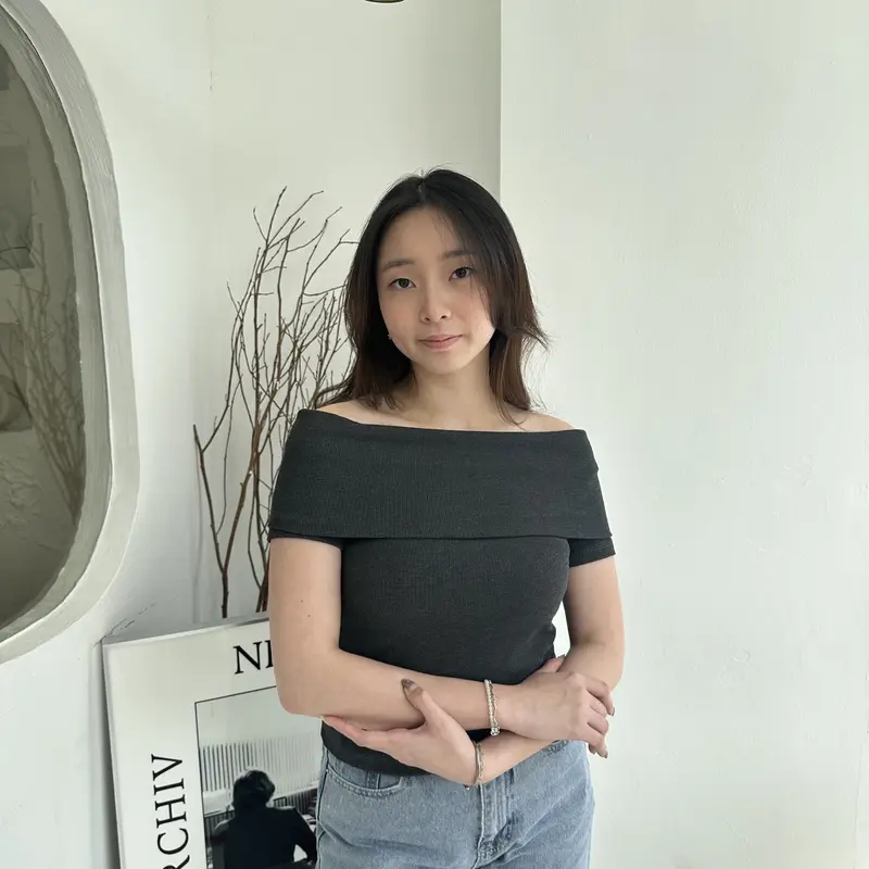 Harlier | Lisa Top | Atasan Knit Wanita Korean Top Baju Knit Wanita Lengan Pendek Sabrina Cewek 4