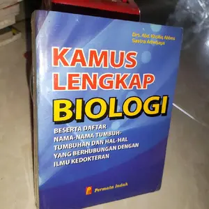 BUKU KAMUS BIOLOGI LENGKAP