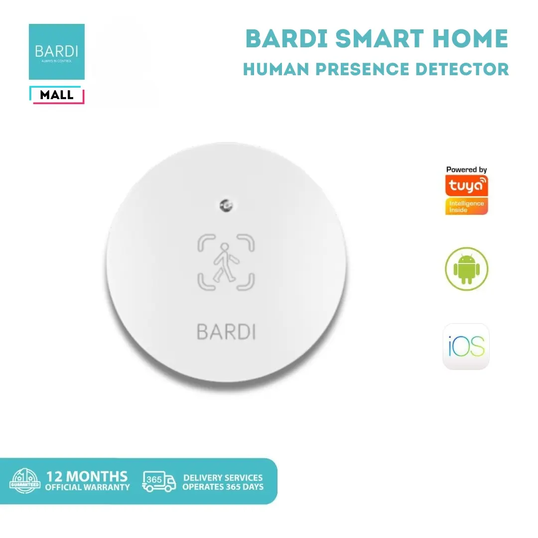 BARDI Smart Human Presence Detector Alarm Sensor BARDI Smart Human Presence Detector Alarm Sensor