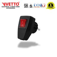 Gambar Kepala Colokan Steker Arde Saklar On/Off - VS-228/SW SNI VETTO dari VICTORIA BOSS Official Store Kota Tangerang 2 Tokopedia