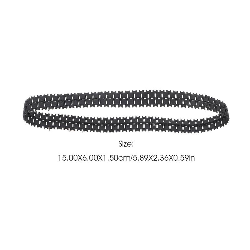 Xe Điều Khiển Từ Xa Bánh Xích, Chất Liệu Cao Su, Tự Làm, Thay Thế Bình Chứa Đường Ray, Đơn 4 Chiếc 8