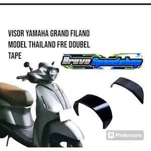 VISOR GRAND FILANO SATU SET TOPI HEADLAMP PLUS TOPI SPEEDOMETER GRAND FILANO MODE THAILAND FREE DOUBEL TAPE