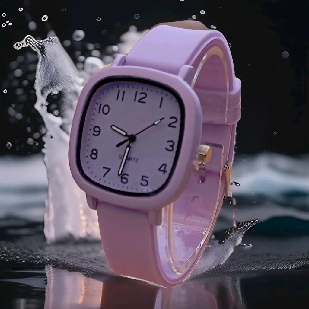 BISA COD JAM TANGAN WANITA RUBBER GAYA KOREA TERBARU Watches Elegan Aksesoris