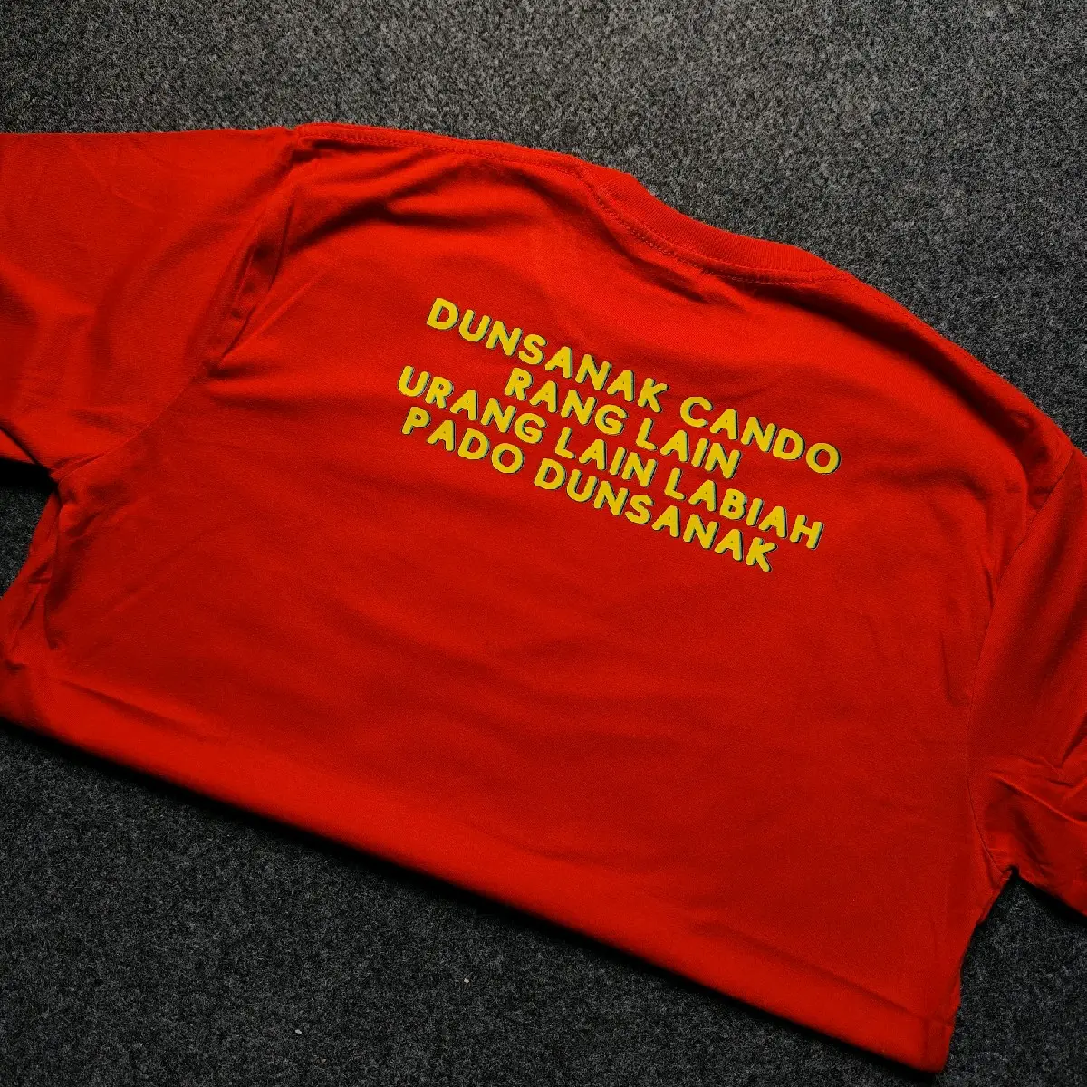 TNGKH DUNSANAK CANDO URANG LAIN T-SHIRT MINANG FREE STIKER L