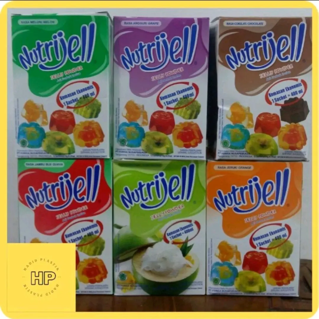 nutrijell kemasan ekonomis aneka rasa exp 2027