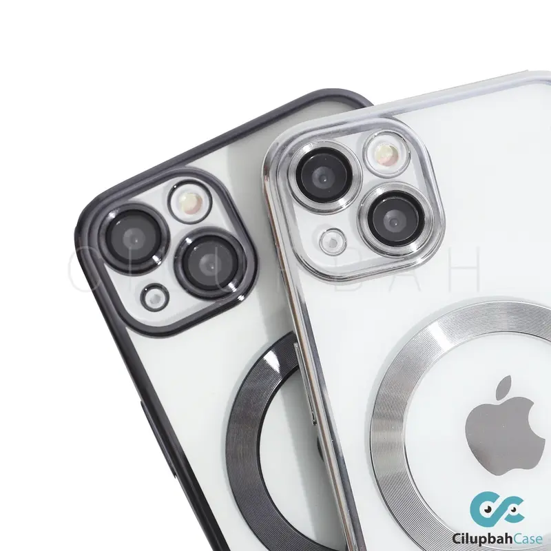 Clear Magsafe Electroplating LensGuard Case for iPhone 11 12 13 14 15 Plus Pro Max 3