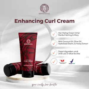 Sensesoul Enhancing Curl Cream - cream styling rambut wavy dan keriting