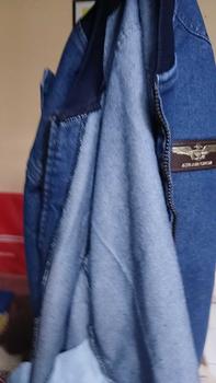 Product Review of JAKET BOMBER MODEL  BORDIRAN SIMPLE VARIAN WARNA BIRU TUA & BIRU MUDA Denim Jeans Nyaman Panjang Pria Top Distro Keren Atasan Casual from G**L 0