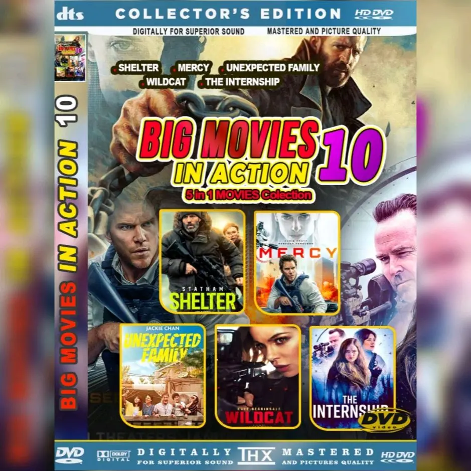 5in1 Big Mov!es In Action Vol 10 - DVD terbaru