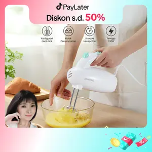 【suanvinzle eksklusif】Samono 120 Watt Mixer dengan 7 Pengaturan Percepatan [SW-HM150]