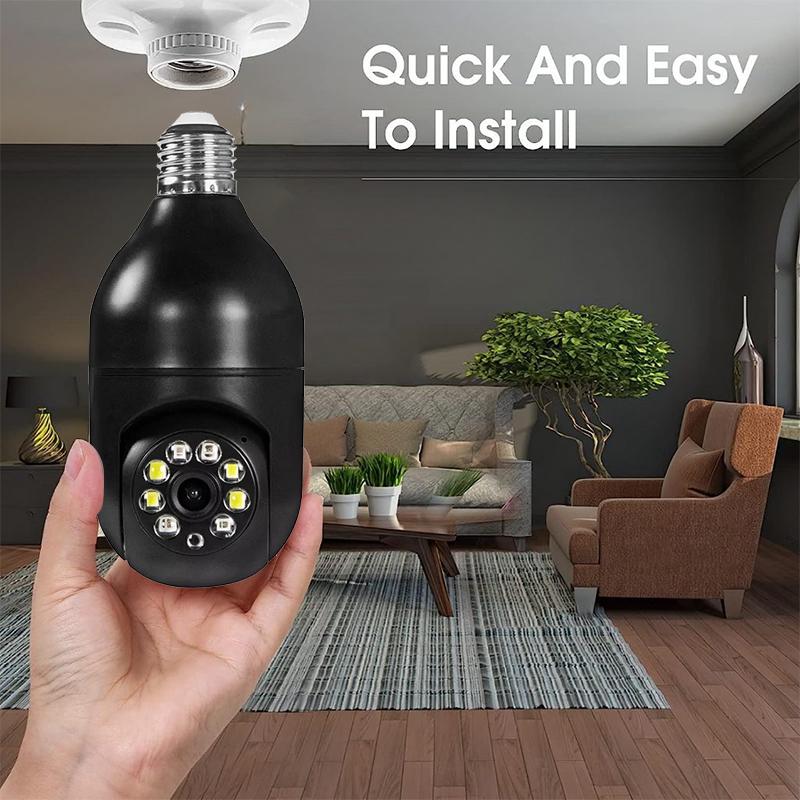 Product Introduction of V380 PRO【BUY 1 TAKE 1】 Bulb Light WiFi Wireless Smart Connect to Cellphone 360 Ip Security 1080p CCTV Camera 38
