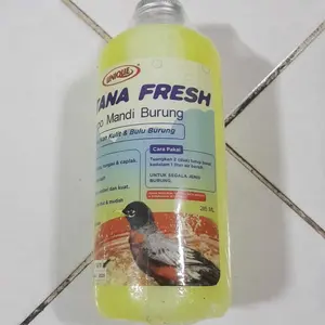 SEMPATI Shampo Burung Montana Fresh Shampo Mandi Burung 285ml Unique Shampo Sabun Mandi Semua Jenis Burung Shampo Anti Kutu Tungau Dll