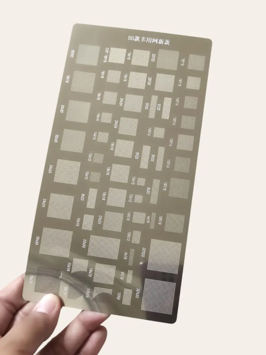 Cetakan IC HP Universal BGA 55 - Plat BGA Universal - Handphone