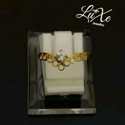 Cincin Mahkota / Crown ring - 0,5 gram