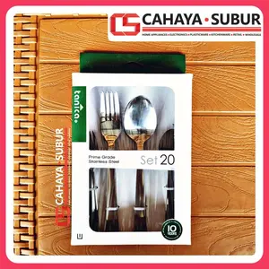 Sendok Set TANICA Deli 20pcs Prime Grade Stainless Steel Original 100%