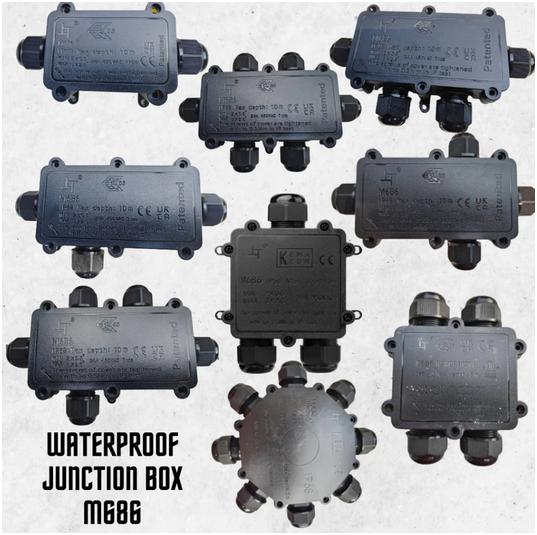 Jual [STOK READY] Junction Box Connector Waterproof 2/3/4/5/6/8 Ways ...