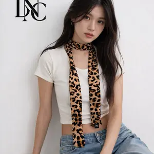 TIE BELT LEOPARD UNISEX MULTIFUNGSI/ IKAT PINGGANG KAIN BAHAN RAYON VISCOSE PREMIUM/ DASI/ SLAYER PANJANG 150 cm lebar 5 cm Pria