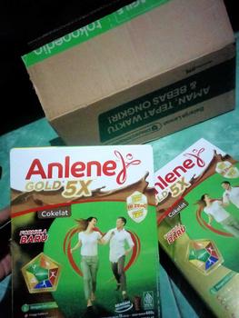 Product Review of [PROMO 2 PCS] Anlene Gold 5X Susu Bubuk Dewasa Cokelat 600g - Kuatkan Tulang, Sendi & Otot / Adult Milk Chocolate / Dairy Milk from U**u 0