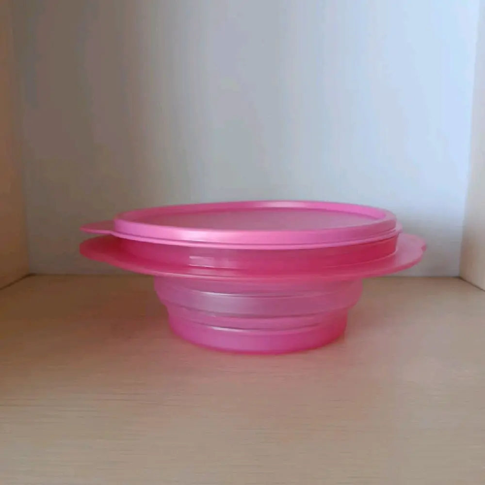 Tupperware Go Flex Round 700ml / wadah makan flexibel