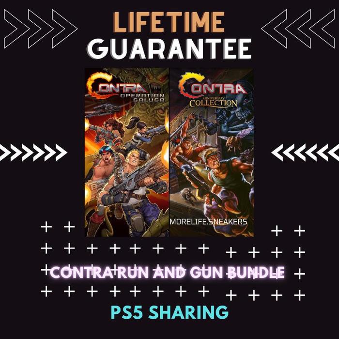 Gambar Contra Run & Gun Bundle, Contra Operation Galuga and Contra Anniversary Collection PS5 Game - Secondary Card dari MoreLife.Gaming Kota Administrasi Jakarta Utara Tokopedia