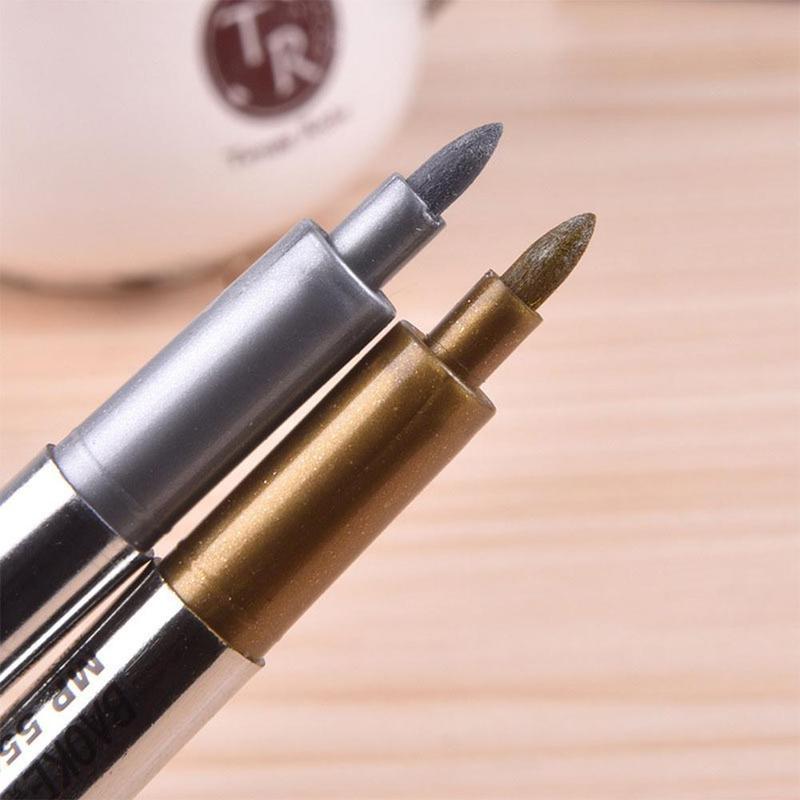 Product Introduction of 1pcs Craft Pen Marker Pen Signature Pen Metallic Luster Signature Quality Durable Constant Good W3O9 25