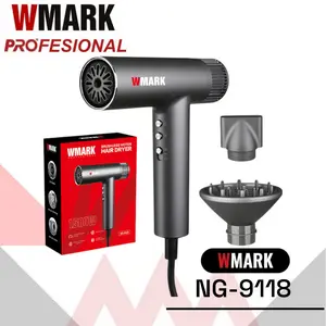 WMARK PROFESIONAL PENGERING RAMBUT BLDC NG-9118 HAIRDRYER WMARK 9118 HAIR DRYER