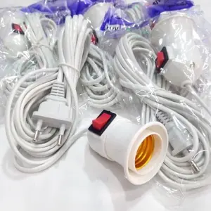 ￼FITTING LAMPU GANTUNG KABEL 5 METER 3 METER 3 M 5M 5METER 5 M SAKLAR ON OFF KOMPLIT MURAH GROSIR