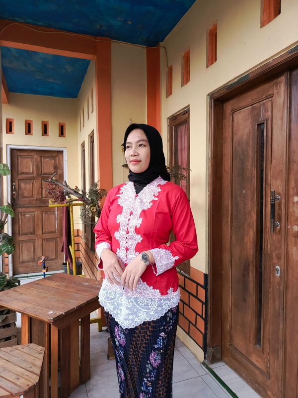 SPESIAL AGUSTUSAN KEBAYA ENCIM TERMURAH/KEBAYA MODERN Size Jumbo 85KG Baju Wanita Dewasa Tangan Panjang Dress Atasan 4