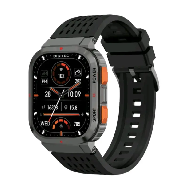 Digitec Commander Jam Tangan Smartwach Original Bluetooth Smartwatch 1 Tahun Garansi 2