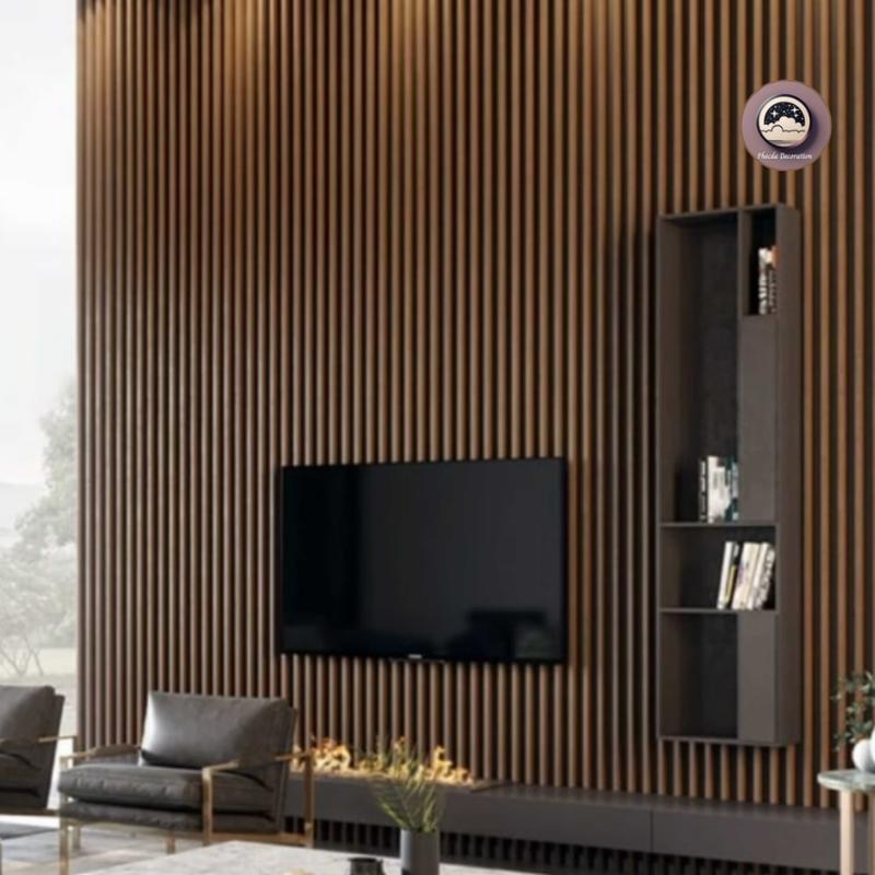 Wood WPC Wall panel 2.9Meter*16cm Dekorasi Dinding Anti Rayap Dan Anti Air WPC Aestetic Dinding Motif Kayu 3D WALL PANEL PVC KAYU / BACKDROP TV / PINTU KAMUFLASE ELEGAN 6