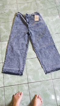 Product Review of Celana Boyfriend Jeans Kulot Panjang Highwaist from U**u H**m 0