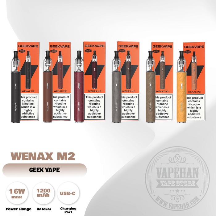 Jual Pod Vape Geekvape Wenax M2 Pod Kit 16W 1200Mah Authentic By Geekvape -  HARVEST GOLD - Kota Administrasi Jakarta Timur - Vapehan Store | Tokopedia