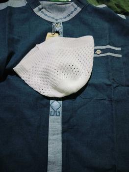 Product Review of Eternity Moslem Baju Koko Pria Dewasa Bordir Lengan Pendek Muslim Kombinasi  Katun Atasan Motif Baju Koko Baju Koko from I** S**e 0