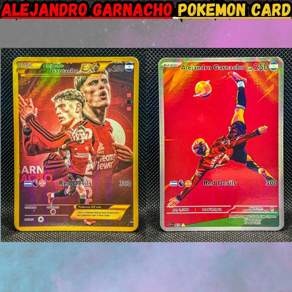 Manchester United: Alejandro Garnacho Pokemon Card