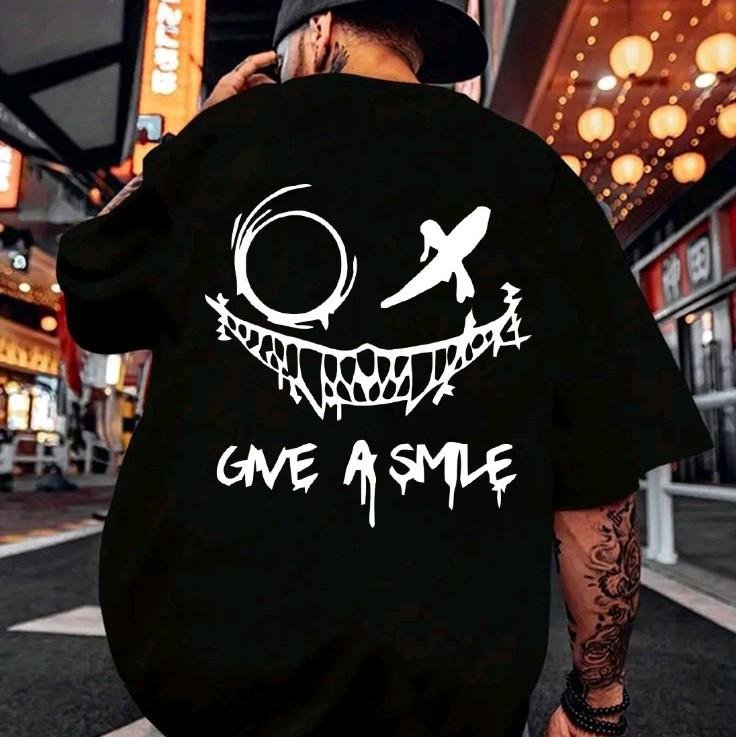 KAOS JEPANG BIG SIZE SMILE M L XL 2XL 3XL 4XL 5XL KAOS  JUMBO OVERSIZE M L XL XXL XXXL XXXL XXXXL XXXXXL KAOS  JEPANG JUMBO KAOS JAPAN 1