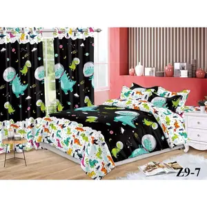 [COD] Sprei Set Terbaru 180x200 160x200 120x200 Tinggi 20 cm Free Sarung Bantal & Guling / Seprei Karakter Homemade Motif Dino New Anak Anak Kain Katun Premium Sudut Karet / Seprai Murah Bukan Bonita Bahan Adem Halus Anti Luntur Size King Queen Single