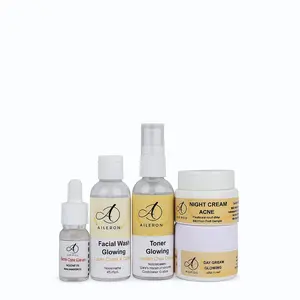 Aileron ACNE 1 PAKET Perawatan Kulit Berjerawat & Kusam Glowing & Healing BPOM Aman Dengan Sulfur Niacinamide Glycerin Panthenol Centella Asiatica Squalane MCT Oil Lemongrass Essential Oil - Berminyak skicare viral pestagajian sale
