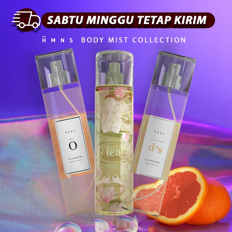 Parfum Hair & Body Mist HMNS All Varian 250ml Original Official 0