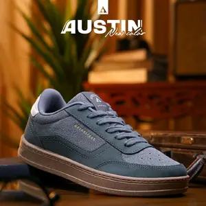 Aerostreet 37-44 austin abu tua - sepatu sneakers