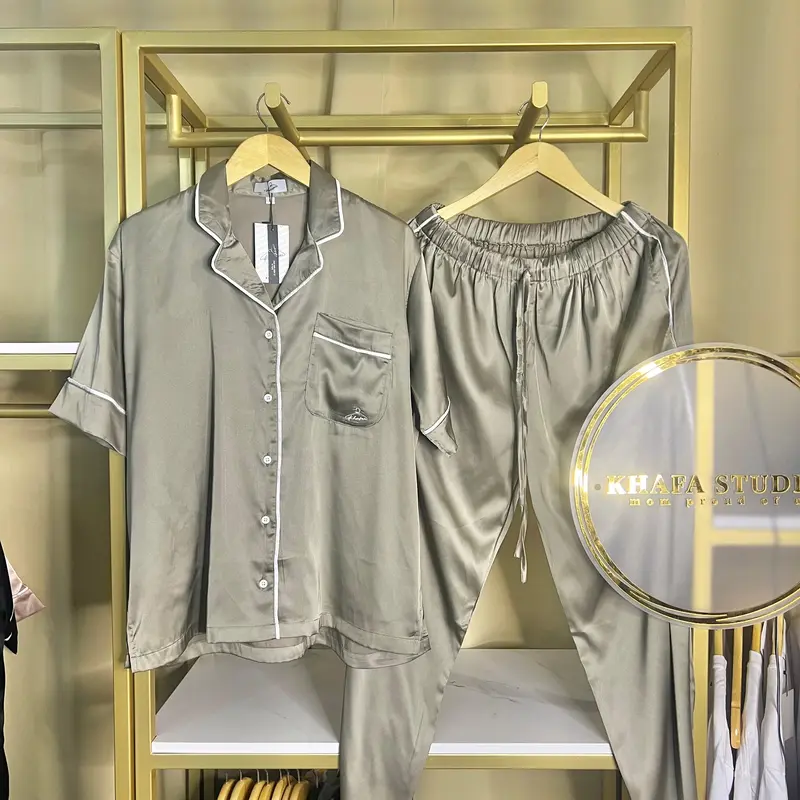 kaos tidur pria dan wanita khafa studio  stetelan kaos tidur Nyaman 0