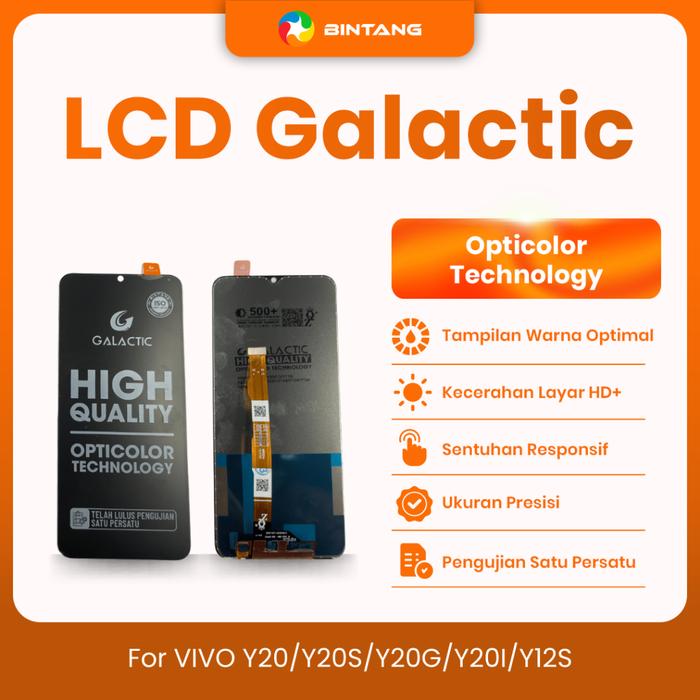 Gambar GALACTIC LCD Fullset Touchscreen For VIVO Y20 / Y20C / Y20I / Y20S / Y20 2021 / Y01 / Y12S / Y22 / Y17S / Y33T / Y16 / Y21 2020 / Y21S / Y21T / Y15A / Y15S / Y21A / Y21E / Y21G / Y33E / Y31S / Y32 / Y02S dari Bintang Official Store Kota Tangerang Tokopedia