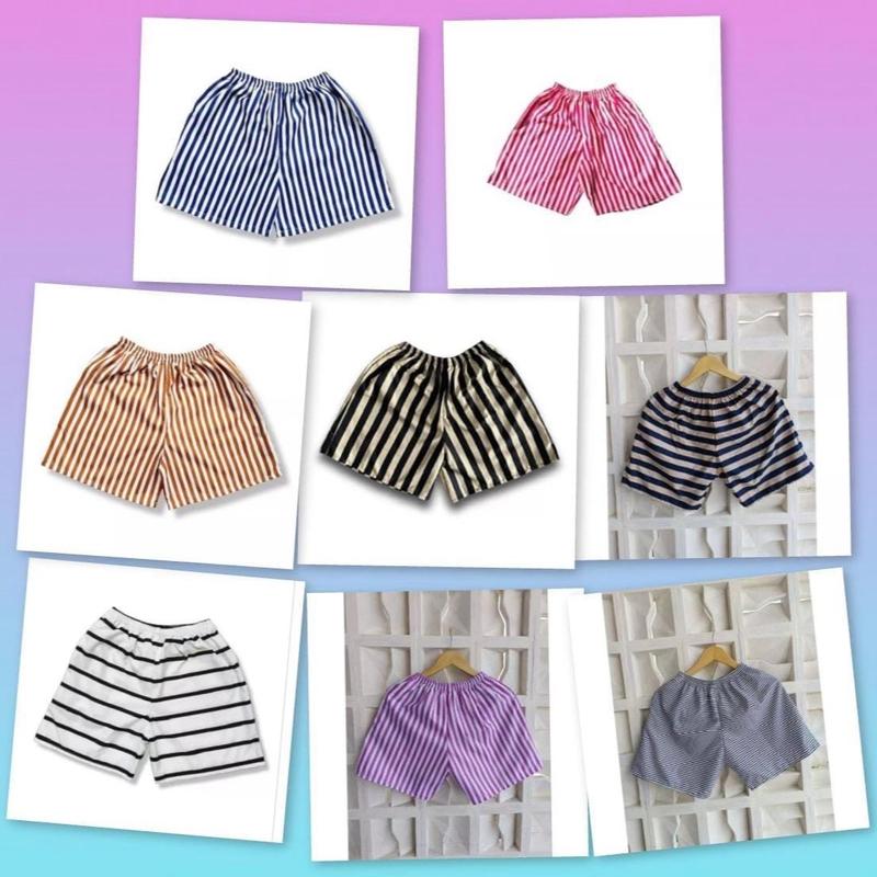 PAKET HEMAT 5PCS CELANA PENDEK ANAK PRIA WANITA BOXER KOLOR 6