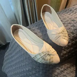 AORORA - Laciola Sepatu Flatshoes Wanita MODEL Rantay SOL KARET LENTUR FLT-008