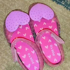Porto Kids POLY - Sepatu Mary Jane Anak Perempuan Nyaman & Empuk Material Ruber Jelly Shoes Desain Menarik Cocok untuk Aktivitas Sehari-hari