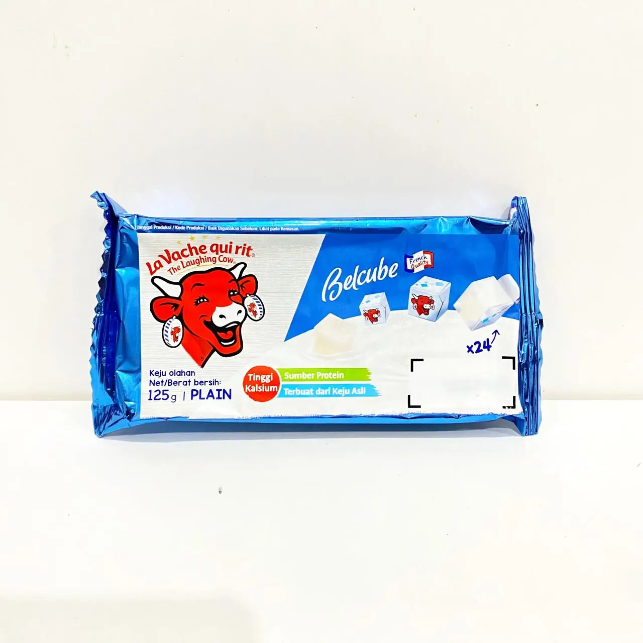 Paket Bundling Keju Belcube dan Bubble wrap atau cup thinwall