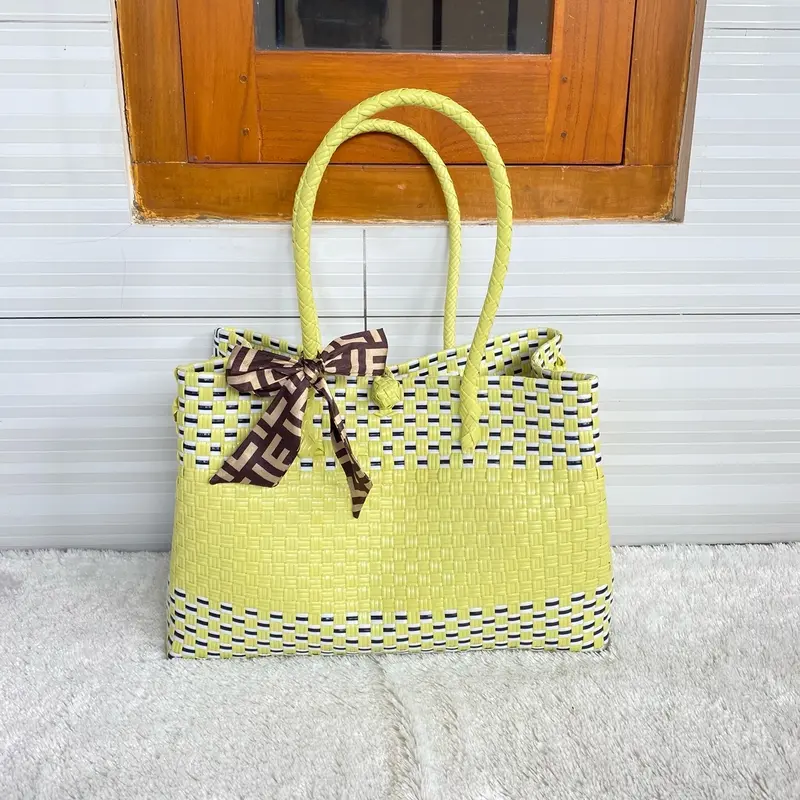 Tas Anyaman Wanita Jally Premium XL Muat 10kg Bisa Tambah Nama 2