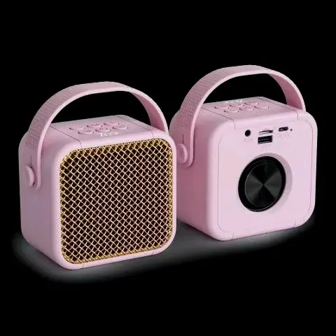 Music box,mini speaker bluetoot,Mikrofon Karaoke Mini Serbaguna