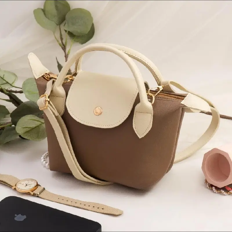 Inara Bags - Tas Selempang Wanita Terbaru Model Minimalis Manis Slingbag Cewek - Bahan Sintetis Import 0